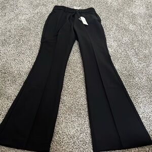 Express flat mid rise editor pant